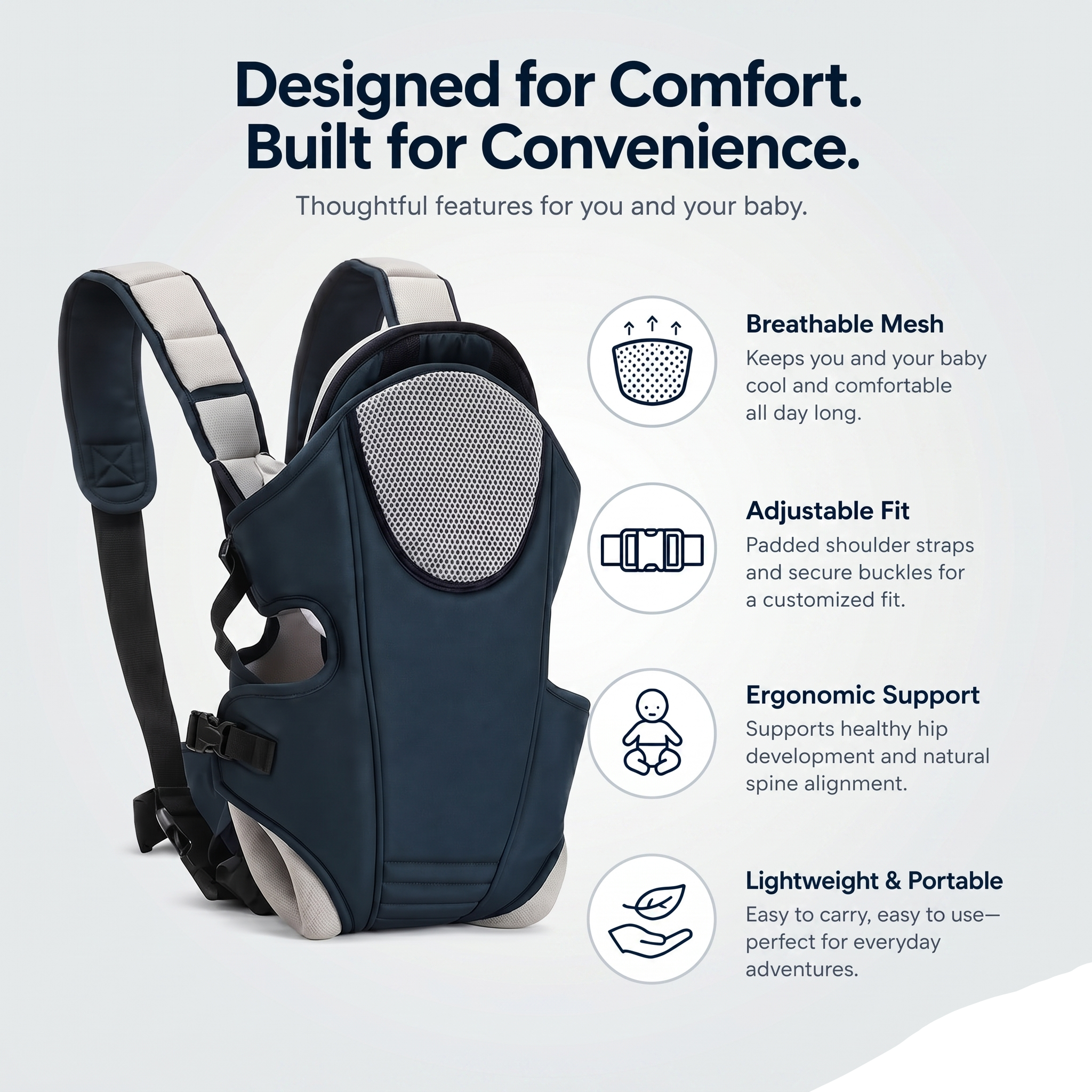 ZoobieDoo Easy Baby Carry Bag